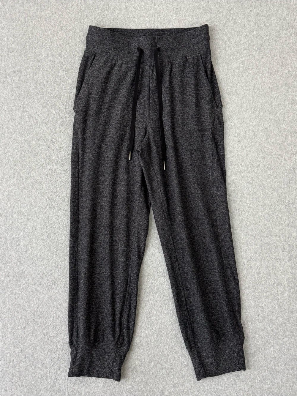 Lululemon Jogger Pants Size 4 Gray W6BYMS Ready to Rulu High Rise Cropped
